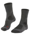 Falke Trekkingsocke TK1 Adventure (Merinowoll-Mix) asphaltgrau Damen - 1 Paar