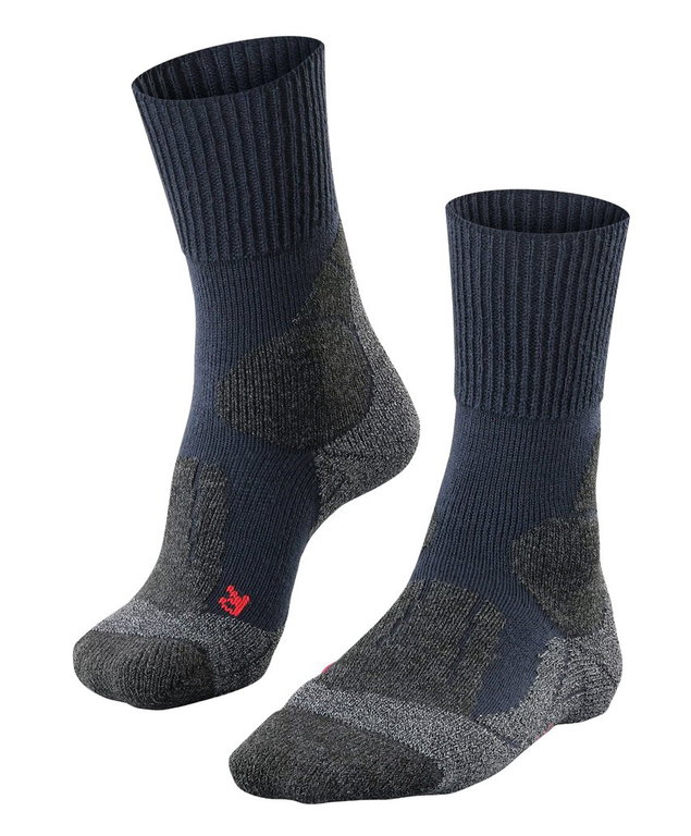Falke Trekkingsocke TK1 Adventure (Merinowoll-Mix) marineblau Damen - 1 Paar