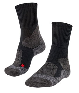 Falke Trekking Sock TK1 (Merino Wool for demanding mountain tours) black Men - 1 Pair