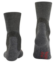 Falke Trekkingsocke TK1 (Merinowolle, für anspruchsvolle Bergtouren) asphaltgrau Herren - 1 Paar