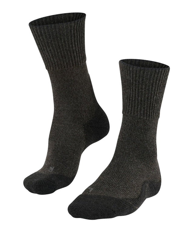Falke Trekkingsocke TK1 Wool (für kalte Wetterbedingungen) smoggrau Damen - 1 Paar