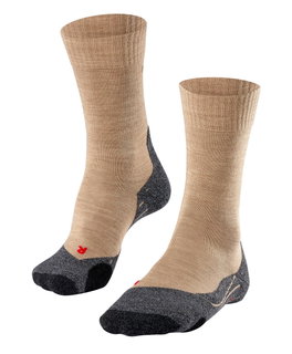 Falke Trekkingsocke TK2 (Merinowolle) beige Damen - 1 Paar