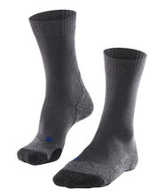 Falke Trekkingsocke TK2 Explore Cool (mittelstarke Polsterung) asphaltgrau Damen - 1 Paar