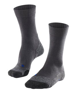 Falke Trekking Sock TK2 Explore Cool (medium cushioning) asphalt grey Women - 1 Pair