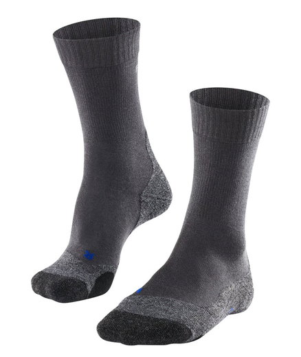 Falke Trekkingsocke TK2 Explore Cool (mittelstarke Polsterung) asphaltgrau Damen - 1 Paar