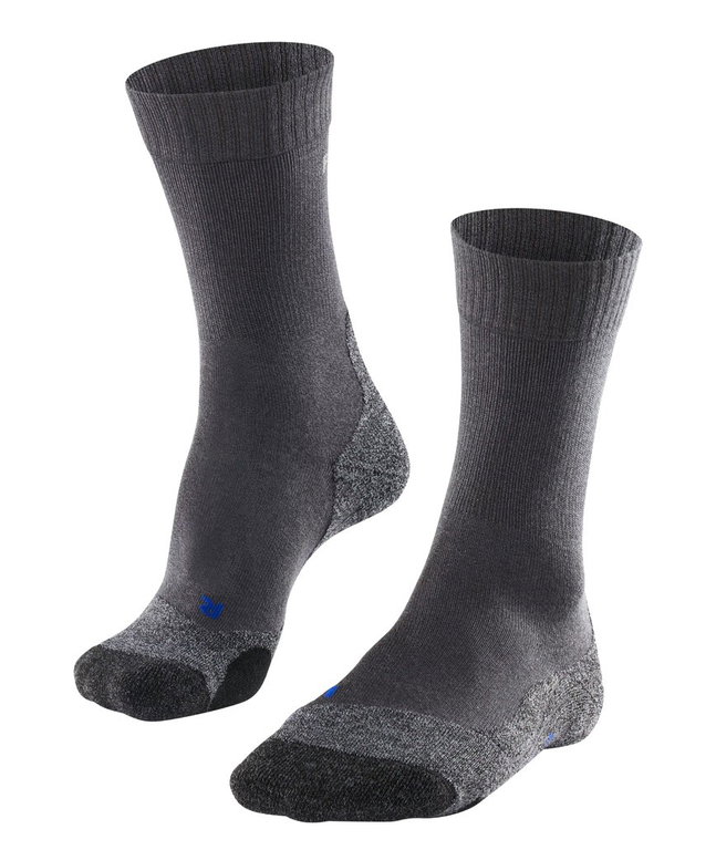 Falke Trekkingsocke TK2 Explore Cool (mittelstarke Polsterung) asphaltgrau Damen - 1 Paar