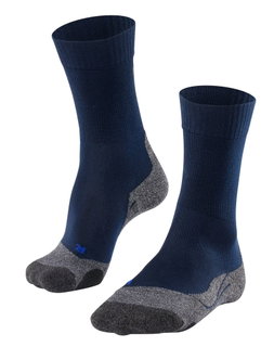 Falke Trekkingsocke TK2 Explore Cool (mittelstarke Polsterung) marineblau Damen - 1 Paar