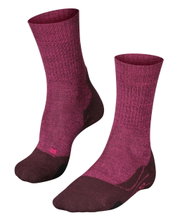 Falke Trekking Sock TK2 Explore Wool (medium cushioning) burgundy ladies - 1 pair