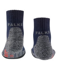 Falke Trekkingsocke TK2 Short (Merinowoll-Mix) marineblau Kinder - 1 Paar