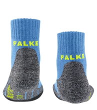 Falke Trekking Sock TK2 Short (Merino Wool Blend) Blue Kids - 1 Pair