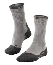 Falke Trekking Sock TK2 Explore Wool Silk Light Grey Ladies - 1 Pair