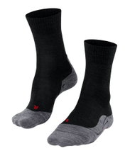 Falke Trekkingsocke Crew TK5 Wander (Merinowoll-Mix) schwarz Damen - 1 Paar