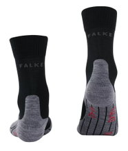 Falke Trekkingsocke Crew TK5 Wander (Merinowoll-Mix) schwarz Damen - 1 Paar