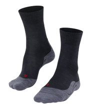 Falke Trekkingsocke Crew TK5 Wander (Merinowoll-Mix) asphaltgrau Damen - 1 Paar