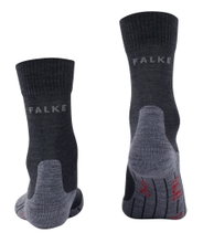Falke Trekkingsocke Crew TK5 Wander (Merinowoll-Mix) asphaltgrau Damen - 1 Paar