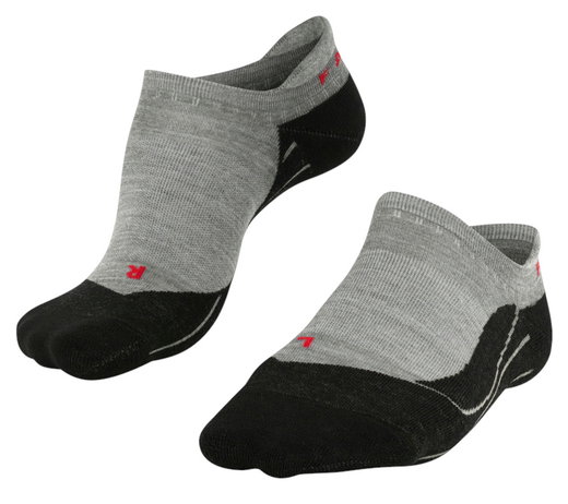 Falke Trekking Sock TK5 Invisible Footies grey/black ladies - 1 pair