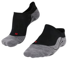 Falke Trekking Sock TK5 Invisible Footies black/grey ladies - 1 pair