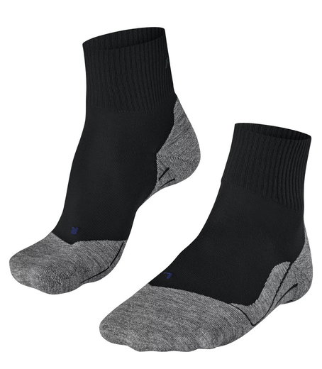 Falke Trekkingsocke TK5 Wander Cool Short (hoher Tragekomfort) schwarz Herren - 1 Paar
