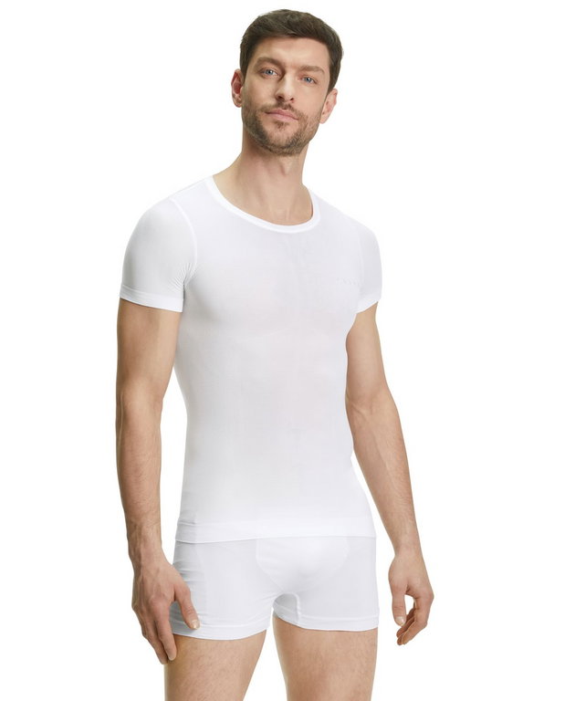 Falke Funktions-Tshirt Ultralight Cool (schnelltrocknend, ultraleicht) Kurzarm weiss Herren