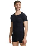 Falke Funktions-Tshirt Ultralight Cool (schnelltrocknend, ultraleicht) Kurzarm schwarz Herren