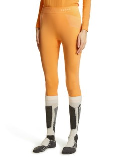 Falke Base Layer 3/4 Tight Maximum Warm (Moisture and Temperature Regulation) Underwear Orange Women
