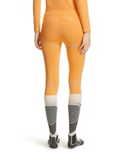 Falke Unterziehhose 3/4 Tight Maximum Warm (Feuchtigkeits- und Temperaturregulierung ) Unterwäsche orange Damen
