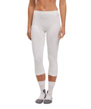 Falke 3/4 Tights Warm (Moisture and Temperature Regulation) Underwear White Ladies
