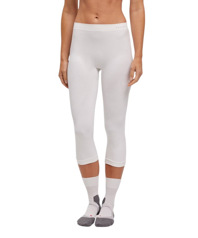 Falke Unterziehhose 3/4 Tight Warm (Feuchtigkeits- und Temperaturregulierung) Unterwäsche weiss Damen