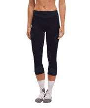 Falke 3/4 Tights Warm (Moisture and Temperature Regulation) Underwear black Ladies