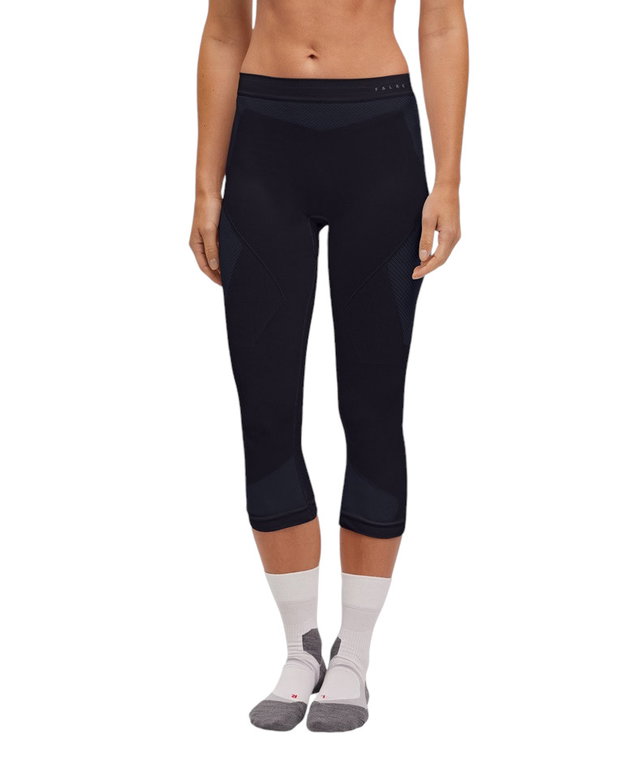 Falke Unterziehhose 3/4 Tight Warm (Feuchtigkeits- und Temperaturregulierung) Unterwäsche schwarz Damen