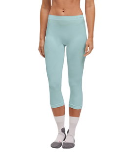 Falke Unterziehhose 3/4 Tight Warm (Feuchtigkeits- und Temperaturregulierung) Unterwäsche hellblau Damen