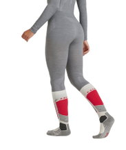 Falke 3/4 Tights Wool-Tech (finest merino wool) Underwear grey Ladies