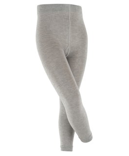 Falke Functional Underwear Base Layer Active Warm Leggings (warm Merino wool) light grey Children