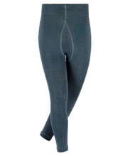 Falke Functional Underwear Base Layer Family (Leggings, sustainable cotton) denim blue Kids