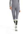 Falke Unterwäsche Unterziehhose Tight Wool-Tech (hervorragendes Feuchtigkeitsmanagement) lang grau Damen