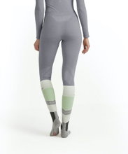 Falke Bielizna Spodnie termiczne Tight Wool-Tech (doskonałe zarządzanie wilgocią) długie szare damskie