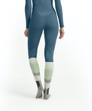 Falke Unterwäsche Unterziehhose Tight Wool-Tech (hervorragendes Feuchtigkeitsmanagement) lang dunkelblau Damen