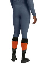 Falke Unterziehhose Tight Wool-Tech (hervorragendes Feuchtigkeitsmanagement) lang Unterwäsche blau Herren