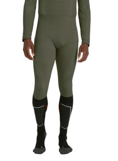 Falke Unterziehhose Tight Wool-Tech (hervorragendes Feuchtigkeitsmanagement) lang Unterwäsche olivegrün Herren