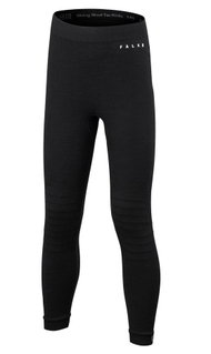Falke Funktionsunterwäsche Unterziehhose Wool-Tech Tight (feinste Merinowolle) schwarz Kinder