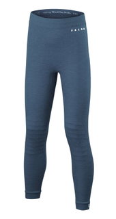 Falke Funktionsunterwäsche Unterziehhose Wool-Tech Tight (feinste Merinowolle) blau Kinder