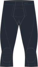 Falke Unterziehose 3/4 Tight Maximum Warm (warm und isolierend) Unterwäsche dunkelblau Herren