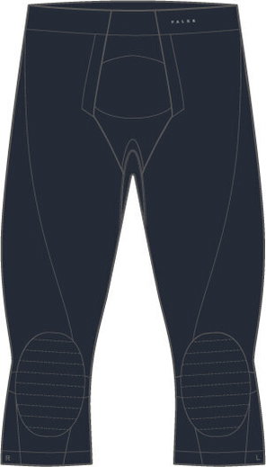 Falke Unterziehose 3/4 Tight Maximum Warm (warm und isolierend) Unterwäsche dunkelblau Herren