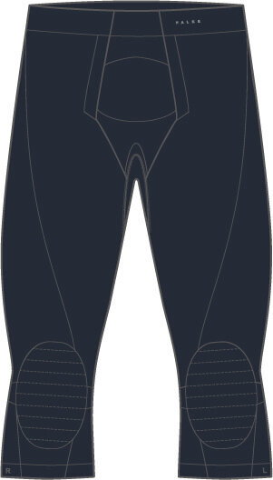 Falke Unterziehose 3/4 Tight Maximum Warm (warm und isolierend) Unterwäsche dunkelblau Herren