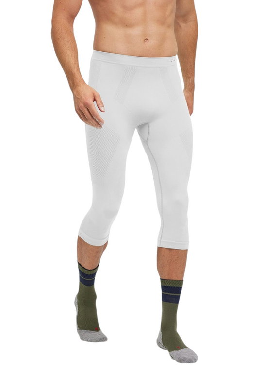 Falke Unterwäsche Unterziehose 3/4 Tight Warm 2024 (Feuchtigkeits- und Temperaturregulierung) weiss Herren