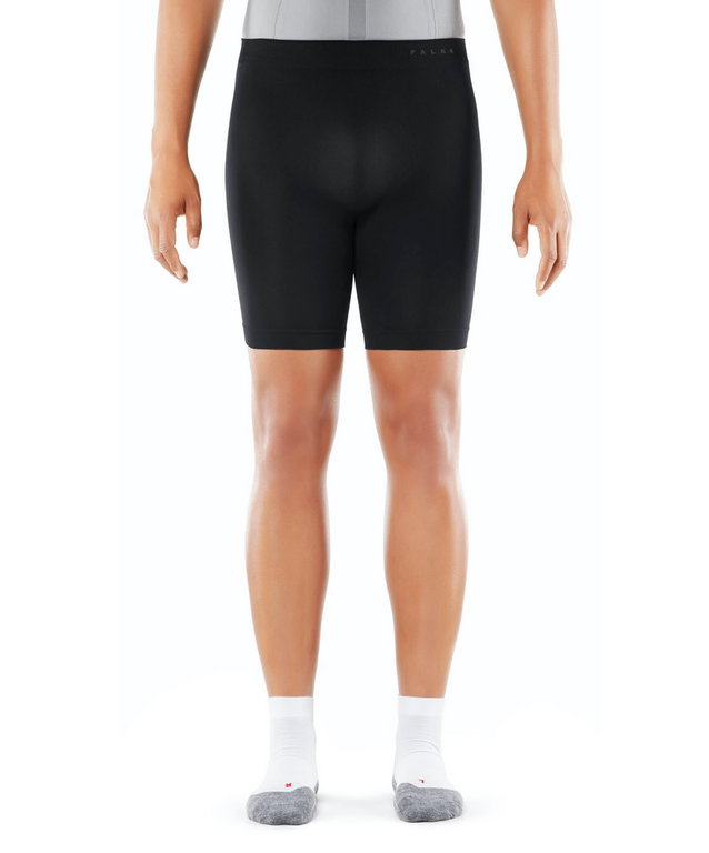 Falke Unterziehose Tight Warm (enganliegend, hoher Tragekomfort) kurz schwarz Herren