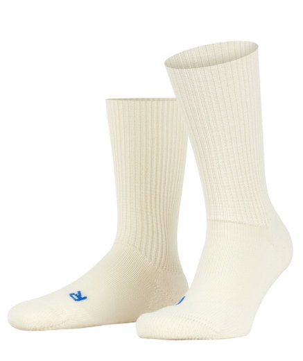 Falke Wandersocke Crew Walkie Ergo (Trekking, Merinowolle) wollweiss - 1 Paar