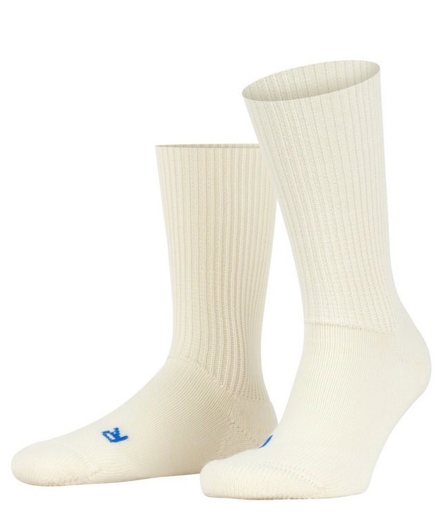 Falke Wandersocke Crew Walkie Ergo (Trekking, Merinowolle) wollweiss - 1 Paar