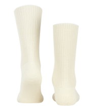 Falke Wandersocke Crew Walkie Ergo (Trekking, Merinowolle) wollweiss - 1 Paar