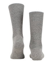 Falke Wandersocke Crew Walkie Ergo (Trekking, Merinowolle) hellgrau - 1 Paar
